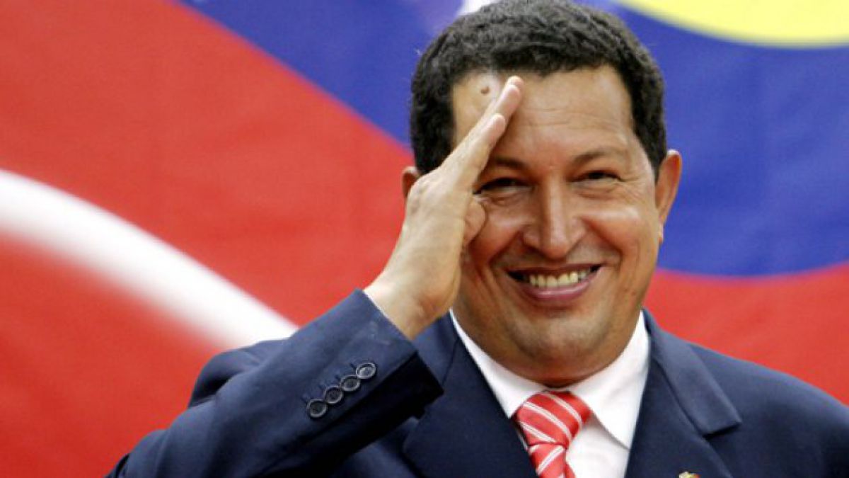 Hugo Chávez acto público